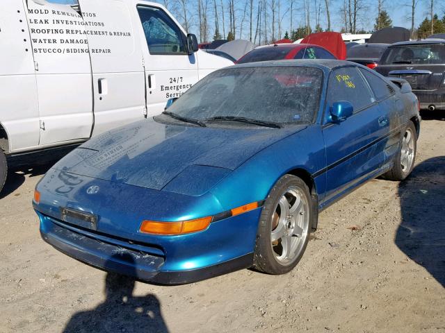 JT2SW21N1P0020225 - 1993 TOYOTA MR2 SPORT TURQUOISE photo 2