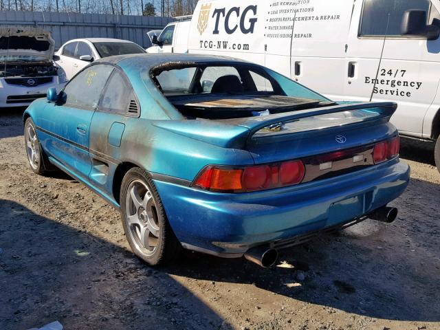 JT2SW21N1P0020225 - 1993 TOYOTA MR2 SPORT TURQUOISE photo 3