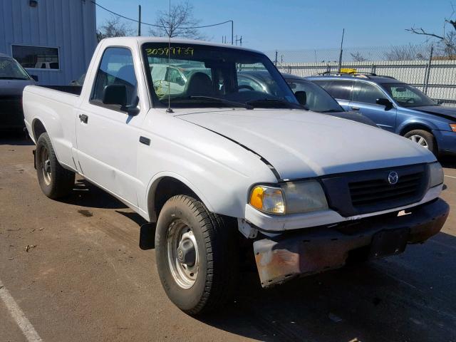 4F4YR12C3YTM03977 - 2000 MAZDA B2500 WHITE photo 1