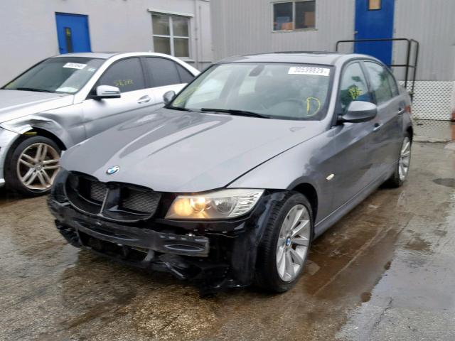 WBAPH5G52BNM81488 - 2011 BMW 328 I SULE GRAY photo 2