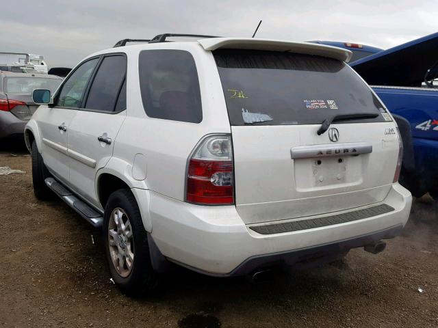 2HNYD18964H507951 - 2004 ACURA MDX TOURIN WHITE photo 3