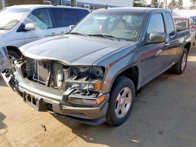 1GCESCDE6A8115812 - 2010 CHEVROLET COLORADO L GREEN photo 2