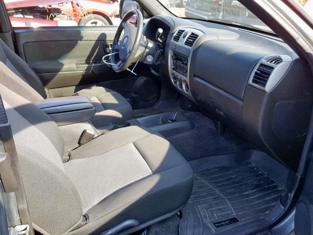 1GCESCDE6A8115812 - 2010 CHEVROLET COLORADO L GREEN photo 5