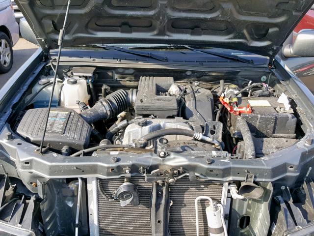 1GCESCDE6A8115812 - 2010 CHEVROLET COLORADO L GREEN photo 7