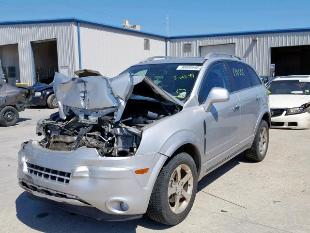 3GNAL3E51CS642376 - 2012 CHEVROLET CAPTIVA SP SILVER photo 2