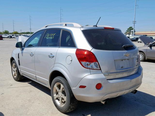 3GNAL3E51CS642376 - 2012 CHEVROLET CAPTIVA SP SILVER photo 3