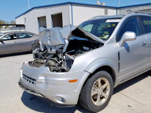 3GNAL3E51CS642376 - 2012 CHEVROLET CAPTIVA SP SILVER photo 9