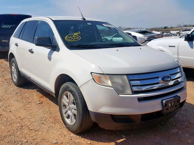 2FMDK3GC5ABA61496 - 2010 FORD EDGE SE WHITE photo 1