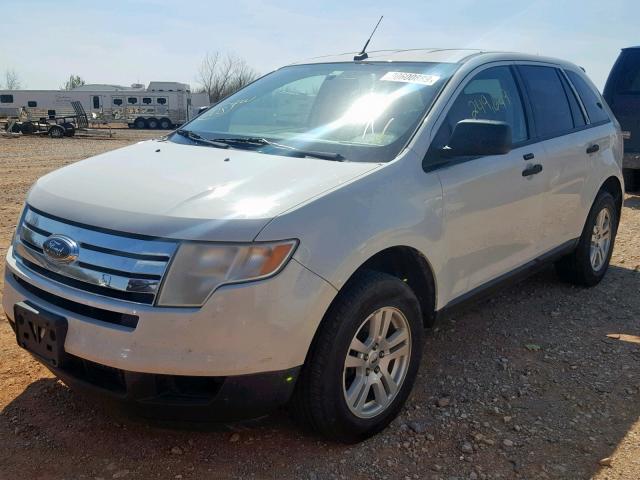 2FMDK3GC5ABA61496 - 2010 FORD EDGE SE WHITE photo 2