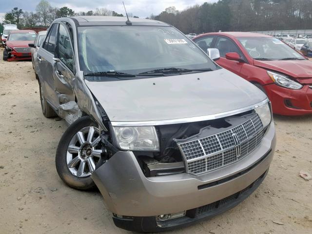 2LMDU68C98BJ02463 - 2008 LINCOLN MKX GRAY photo 1