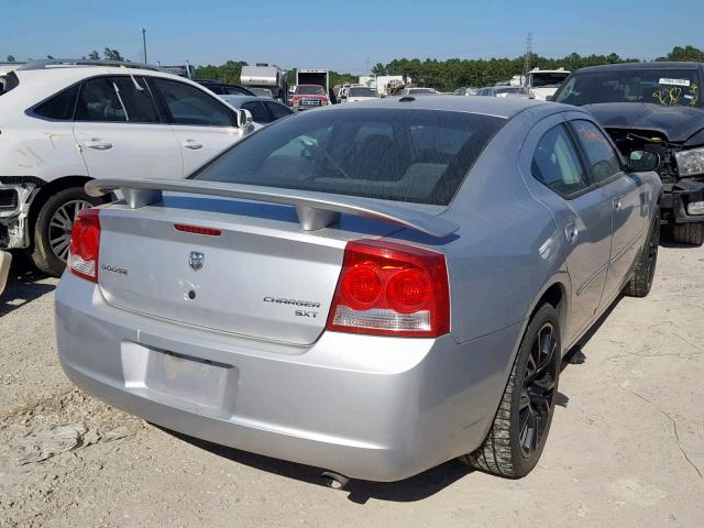 2B3CA3CV7AH309269 - 2010 DODGE CHARGER SX SILVER photo 4