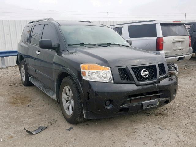 5N1BA0ND3DN603644 - 2013 NISSAN ARMADA SV BLACK photo 1