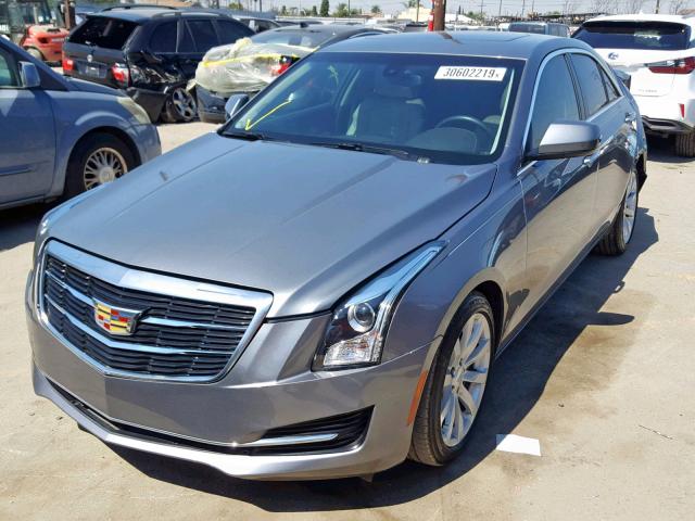 1G6AA5RX6J0123790 - 2018 CADILLAC ATS GRAY photo 2