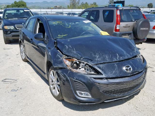 JM1BL1K6XB1377729 - 2011 MAZDA 3 S BLACK photo 1