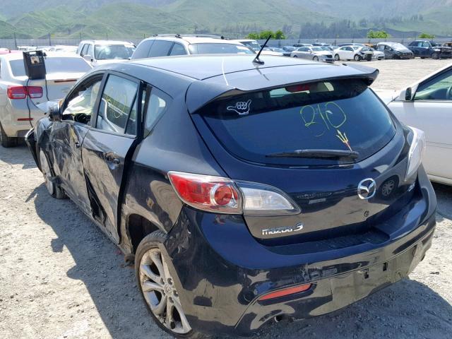 JM1BL1K6XB1377729 - 2011 MAZDA 3 S BLACK photo 3