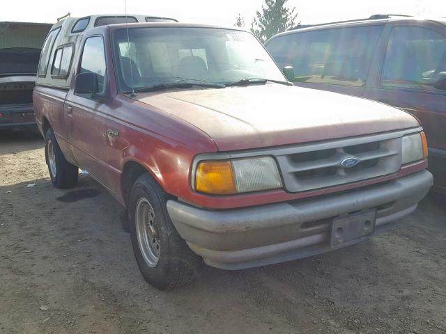 1FTCR10A7VPB55919 - 1997 FORD RANGER RED photo 1