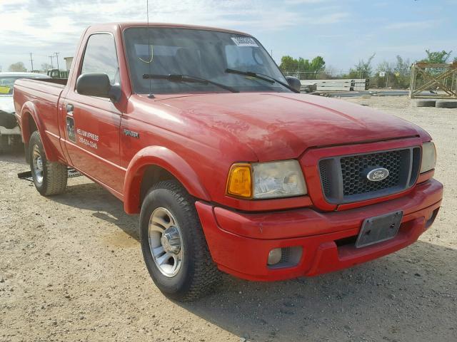 1FTYR10U45PA47290 - 2005 FORD RANGER RED photo 1