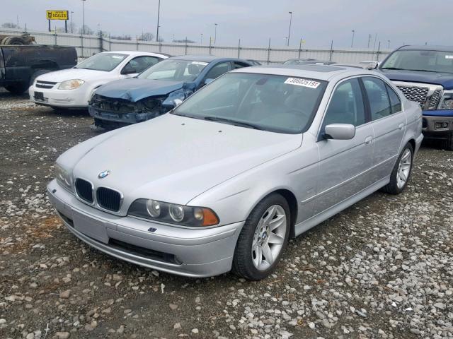 WBADT33433GF43671 - 2003 BMW 525 I SILVER photo 2