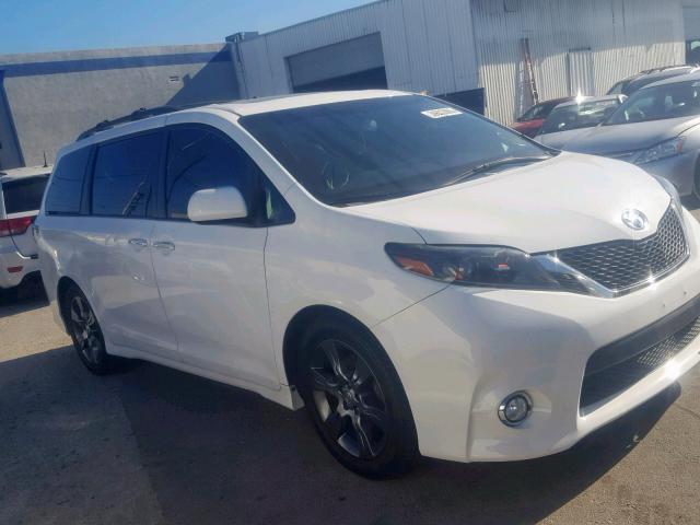 5TDXK3DC4FS608978 - 2015 TOYOTA SIENNA SPO WHITE photo 1