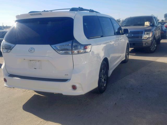 5TDXK3DC4FS608978 - 2015 TOYOTA SIENNA SPO WHITE photo 4