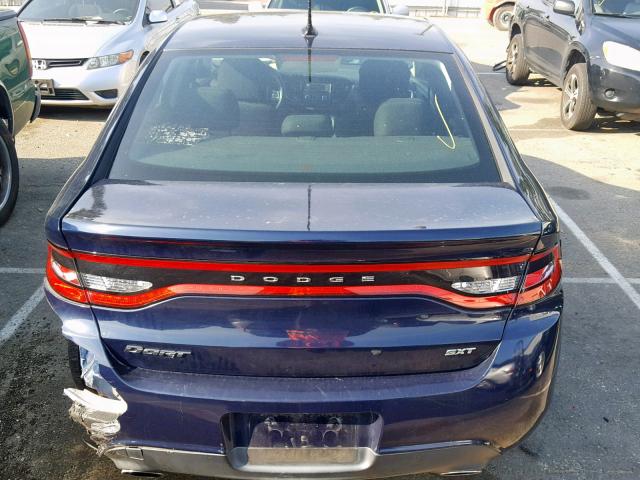 1C3CDFBA6DD339780 - 2013 DODGE DART SXT BLUE photo 9