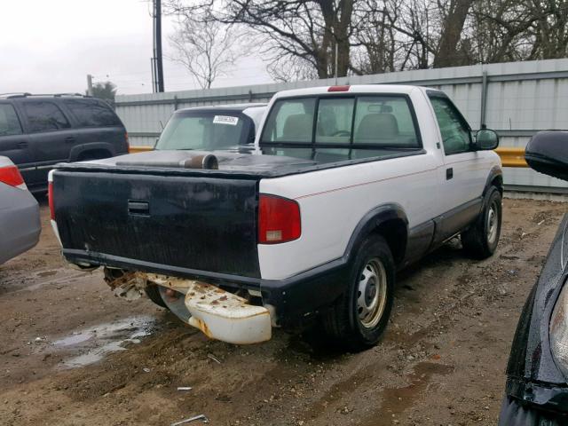 1GTCT14XXWK504828 - 1998 GMC SONOMA WHITE photo 4