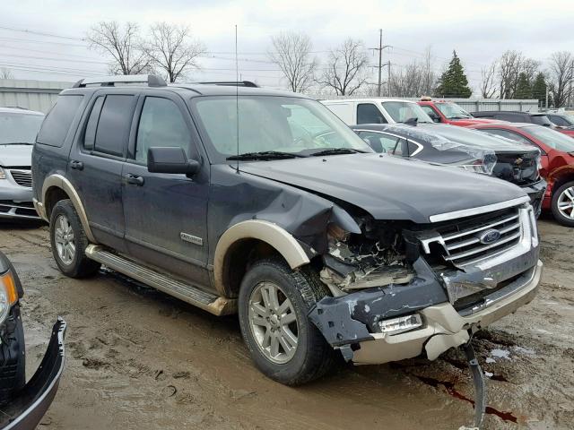 1FMEU74E67UB74680 - 2007 FORD EXPLORER E GRAY photo 1