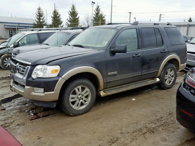 1FMEU74E67UB74680 - 2007 FORD EXPLORER E GRAY photo 2