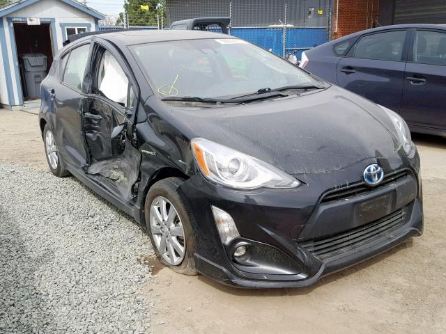 JTDKDTB30H1592107 - 2017 TOYOTA PRIUS C BLUE photo 1