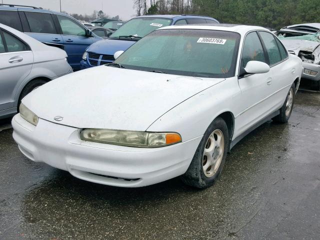 1G3WS52K3XF332215 - 1999 OLDSMOBILE INTRIGUE G WHITE photo 2