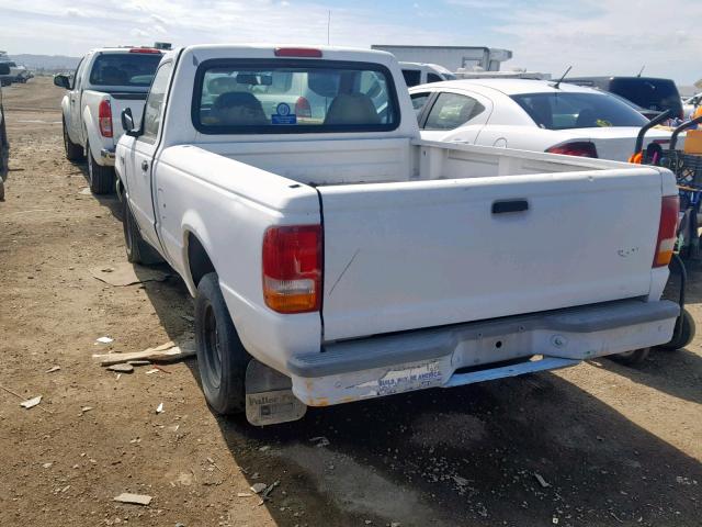 1FTCR10U7SUA36338 - 1995 FORD RANGER WHITE photo 3