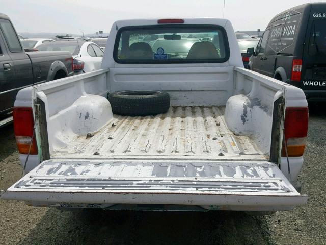 1FTCR10U7SUA36338 - 1995 FORD RANGER WHITE photo 6