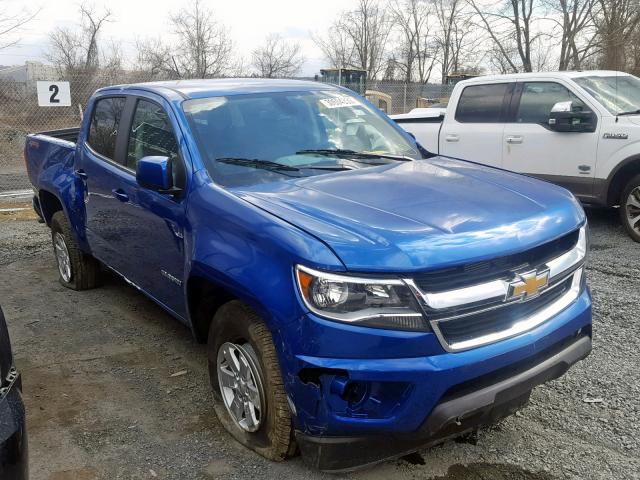 1GCGTBEN4K1100590 - 2019 CHEVROLET COLORADO BLUE photo 1