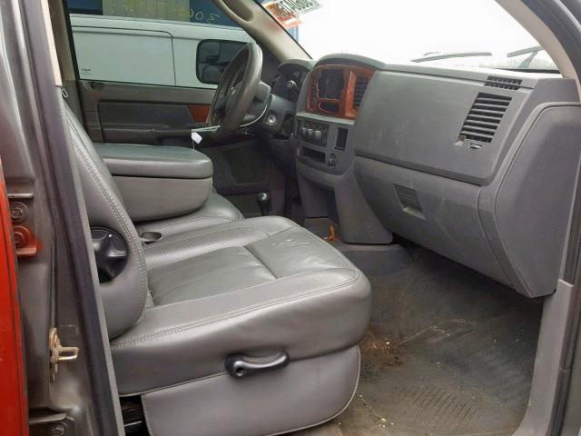 3D7KS28C76G145186 - 2006 DODGE RAM 2500 S ნარინჯისფერი ფოტო 5