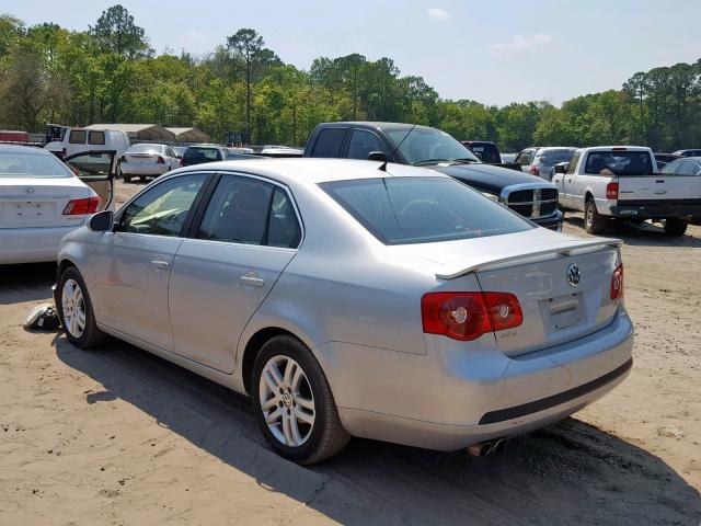 3VWEF71K57M201295 - 2007 VOLKSWAGEN JETTA WOLF SILVER photo 3