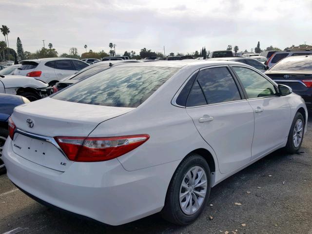 4T4BF1FK5FR481095 - 2015 TOYOTA CAMRY LE თეთრი ფოტო 4