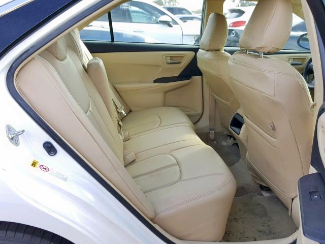 4T4BF1FK5FR481095 - 2015 TOYOTA CAMRY LE თეთრი ფოტო 6