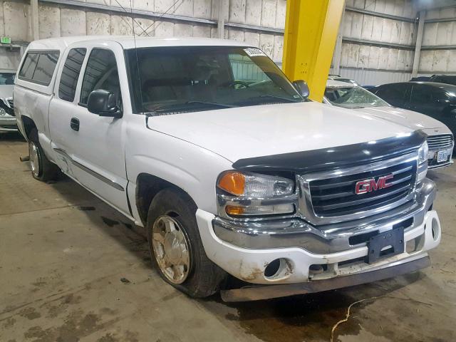 1GTEK19Z35Z267661 - 2005 GMC NEW SIERRA WHITE photo 1