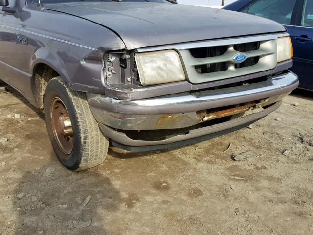 1FTCR10A6VUB20080 - 1997 FORD RANGER GRAY photo 9