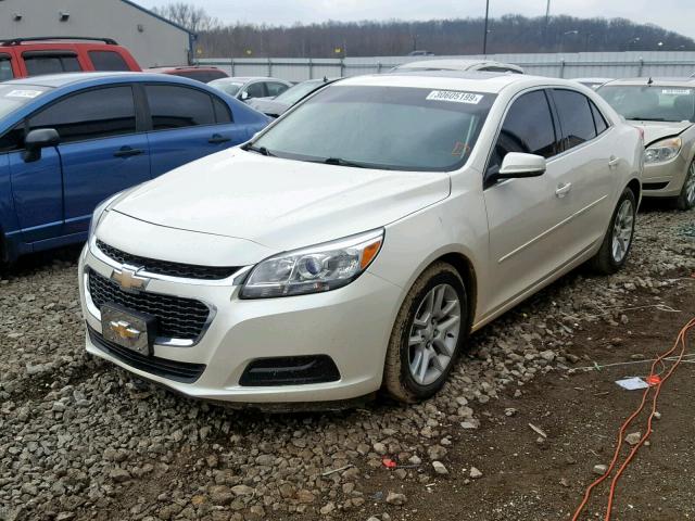 1G11C5SL9EF163159 - 2014 CHEVROLET MALIBU 1LT WHITE photo 2