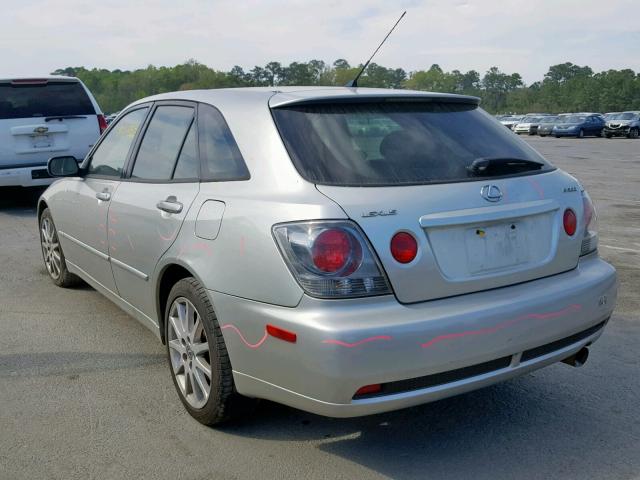 JTHED192750101238 - 2005 LEXUS IS 300 SPO SILVER photo 3