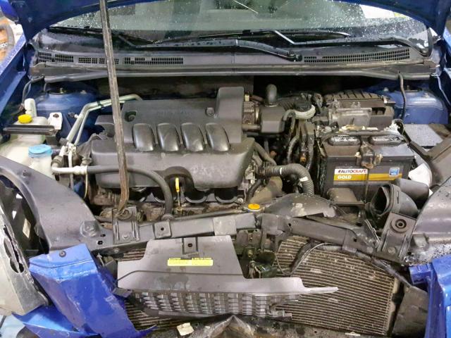 3N1AB6APXAL653570 - 2010 NISSAN SENTRA 2.0 BLUE photo 7