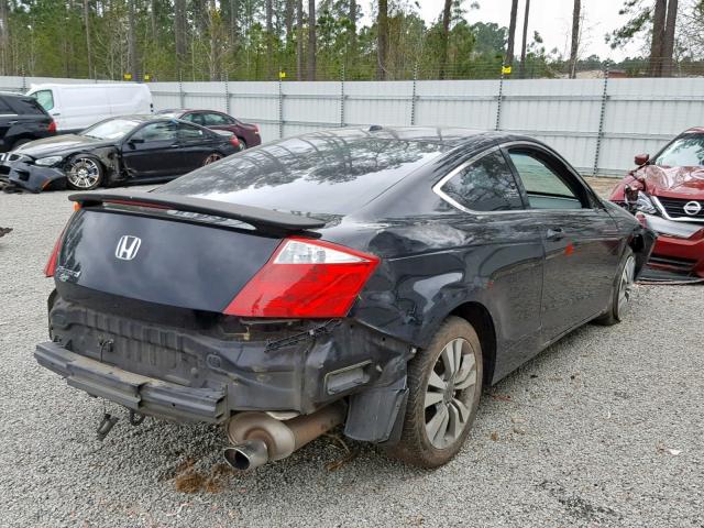 1HGCS1B88AA007680 - 2010 HONDA ACCORD EXL BLACK photo 4