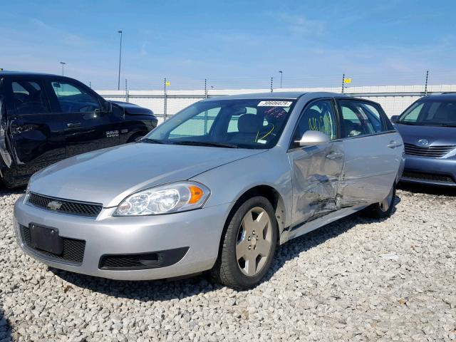 2G1WD57C491190469 - 2009 CHEVROLET IMPALA SS SILVER photo 2