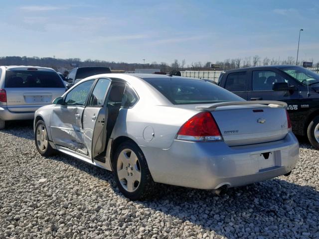 2G1WD57C491190469 - 2009 CHEVROLET IMPALA SS SILVER photo 3