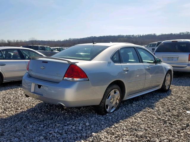 2G1WD57C491190469 - 2009 CHEVROLET IMPALA SS SILVER photo 4