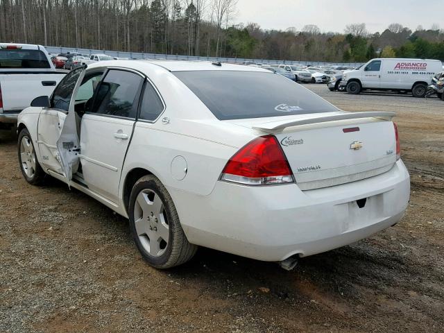 2G1WD58C889162950 - 2008 CHEVROLET IMPALA SUP თეთრი ფოტო 3