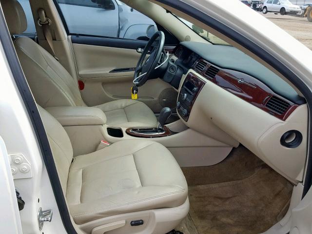 2G1WD58C889162950 - 2008 CHEVROLET IMPALA SUP თეთრი ფოტო 5