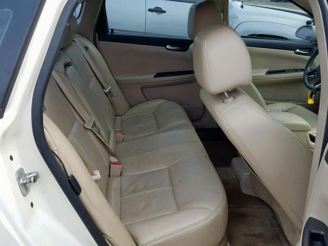2G1WD58C889162950 - 2008 CHEVROLET IMPALA SUP თეთრი ფოტო 6