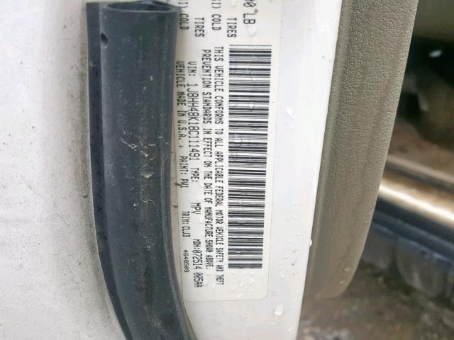 1J8HH48K18C111491 - 2008 JEEP COMMANDER 白色 照片 10